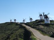 Molinos en Consuegra. Consuegra, Toledo